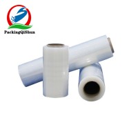 plastic film rolls china cheap price 125 micron plastic thick lldpe&pe pallet bale stretch film rolls