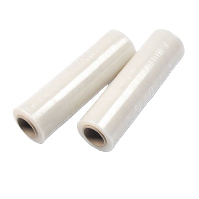 lldpe clear household wrap mini stretch film with handle