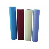 China manufacture soft white black green colorful stretch film