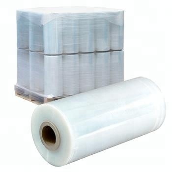 Manual stretch packaging film 8 mic  factory price Pre-stretched wrap film