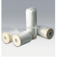 plastic masking film pre-taped masking film for car cover